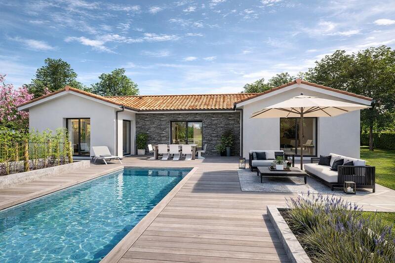 Maison - 90 m² - 5 pièces