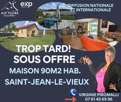 Maison - 90 m² - 4 pièces