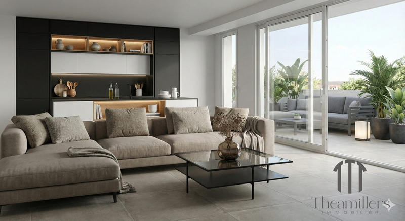 Appartement - 63 m² - 3 pièces