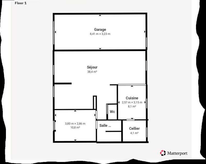 Maison - 108 m² - 6 pièces