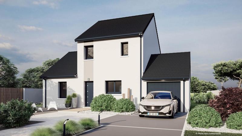 Maison - 89 m² - 6 pièces