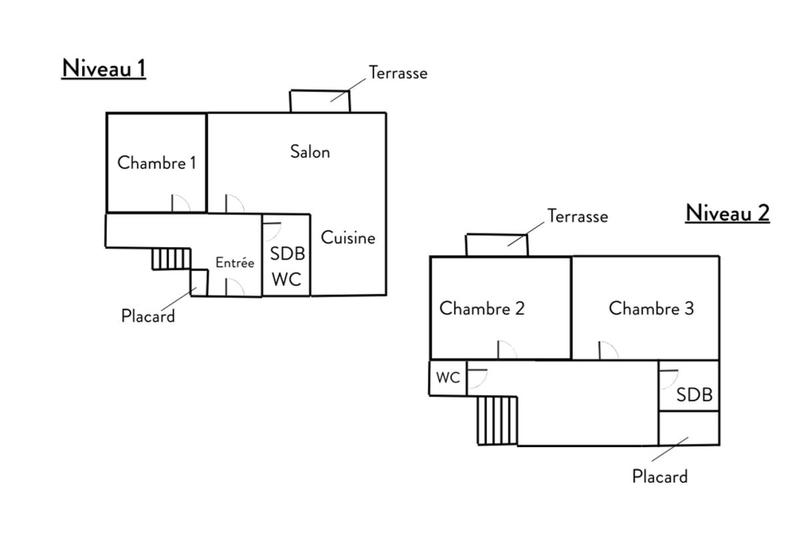 Appartement - 92 m² - 4 pièces
