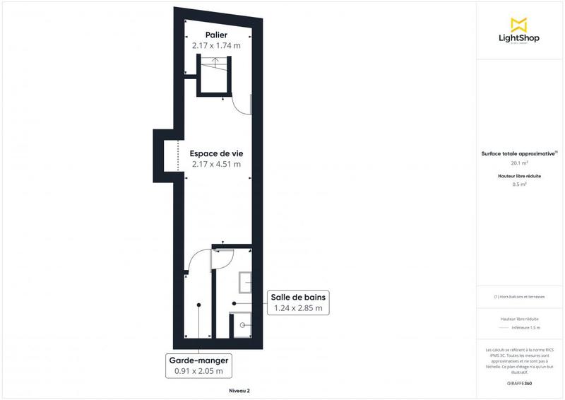 Appartement - 93 m² - 4 pièces