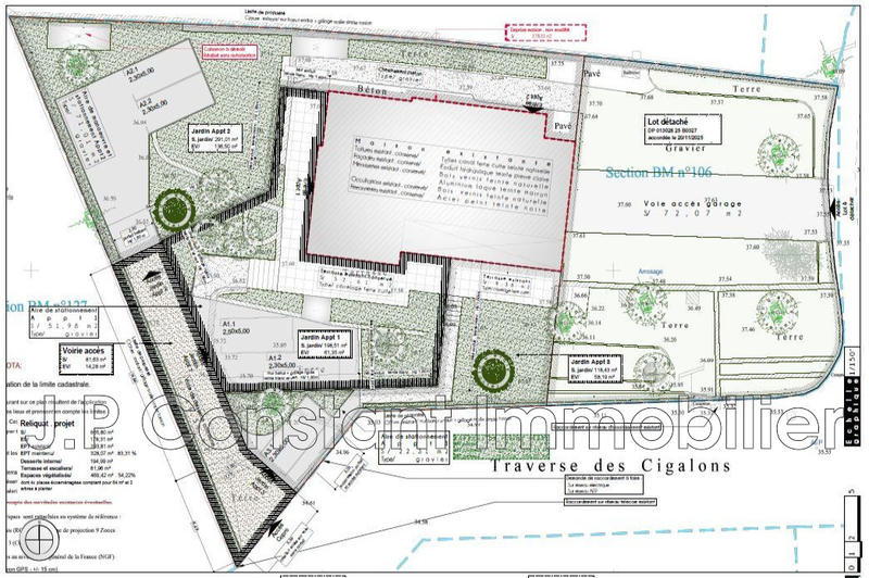 Appartement - 129 m² - 5 pièces