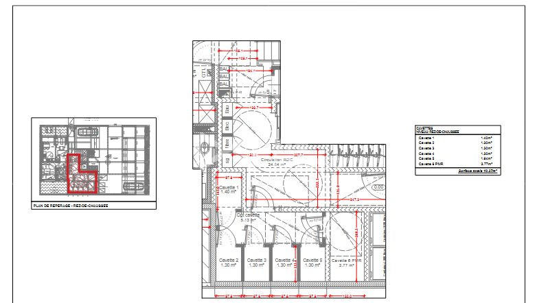 Appartement - 85 m² - 4 pièces