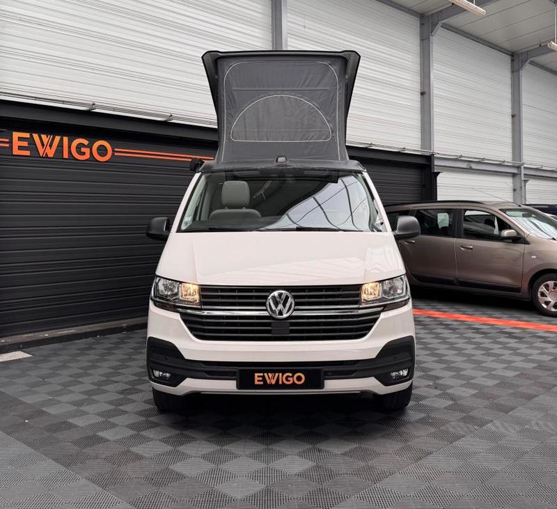 Volkswagen California T6 2.0 Tdi 150 Coast Dsg / Carplay Toit Elec Webasto Double Couchette Frigo + Gaz