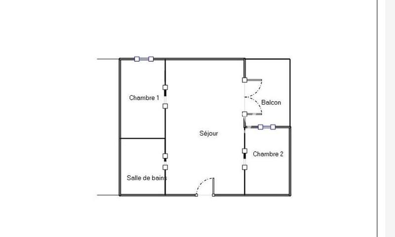 Appartement - 35 m² - 3 pièces