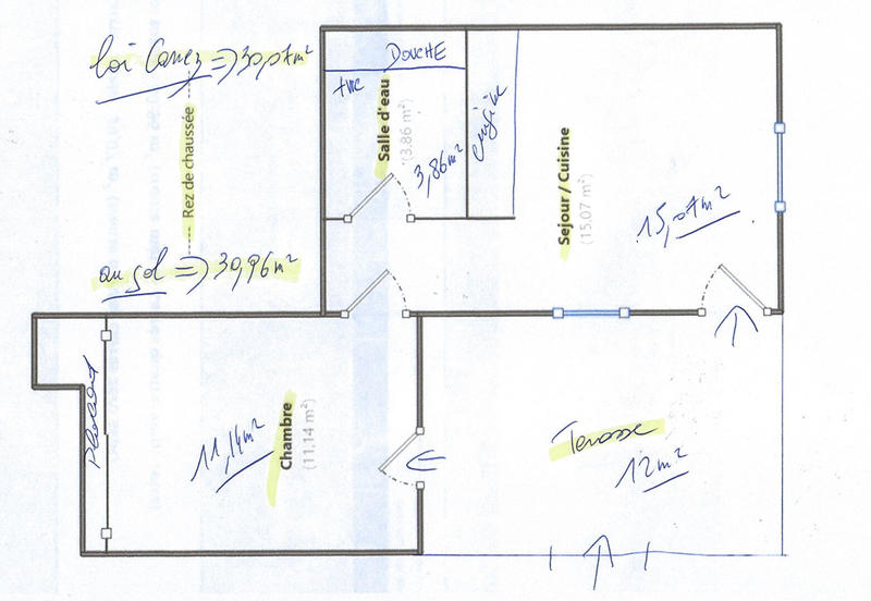 Appartement - 32 m² - 2 pièces