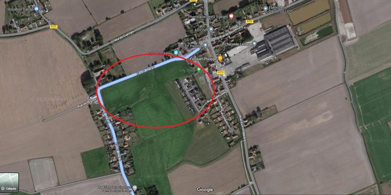 Terrain constructible - 571 m²