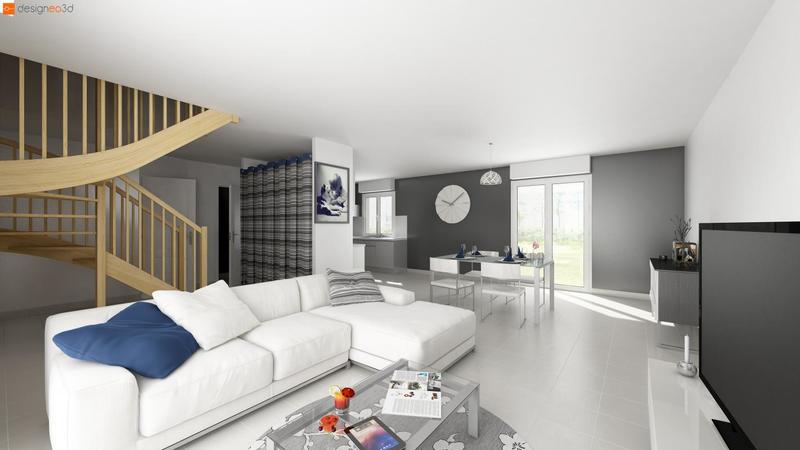 Maison - 91 m² - 4 pièces