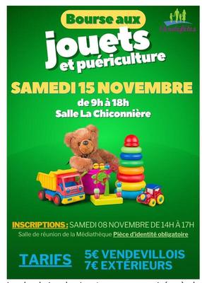 Bourse aux jouets et puériculture