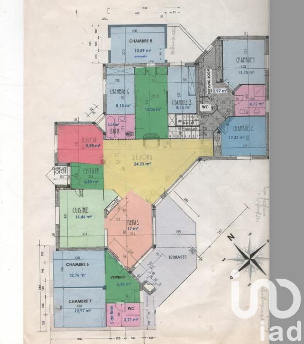 Maison de maîtres - 200 m² - 11 pièces