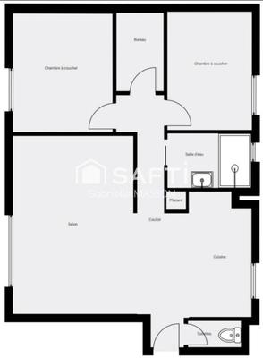 Appartement - 68 m² - 3 pièces