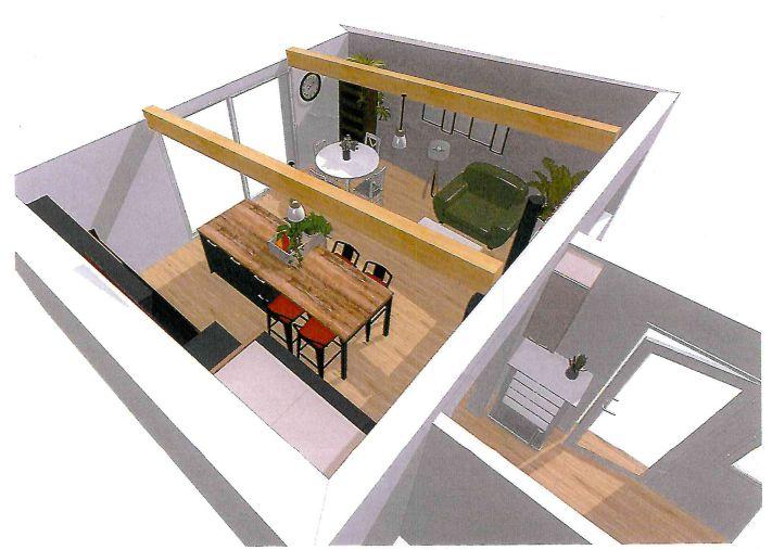 Maison - 55 m² - 2 pièces