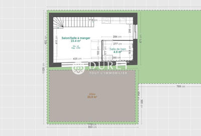 Maison ancienne - 28 m² - 1 pièce