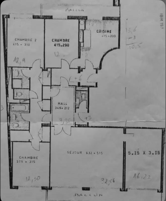 Appartement - 132 m² - 5 pièces