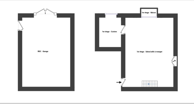 Maison de village - 94 m² - 5 pièces