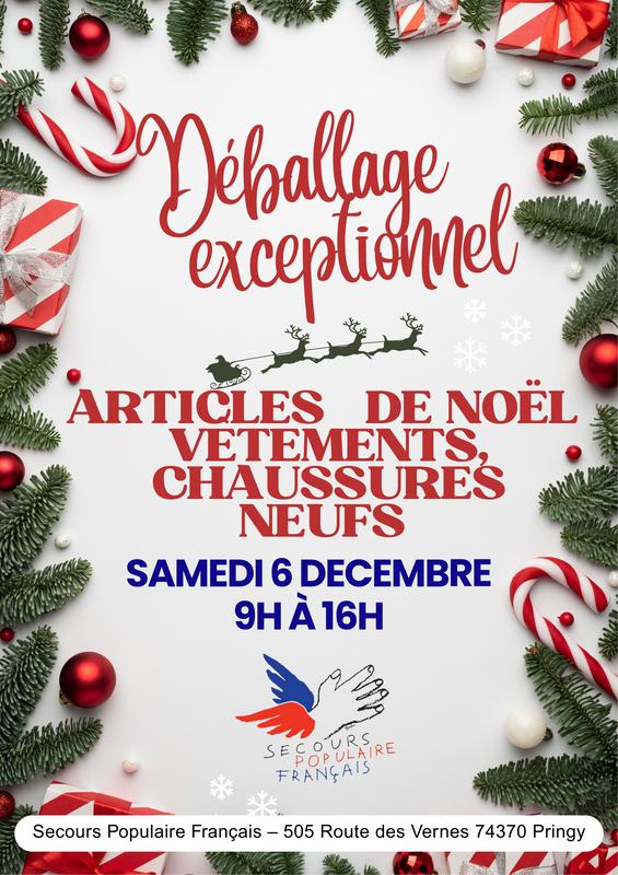 Grande braderie de noël