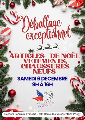 Grande braderie de noël