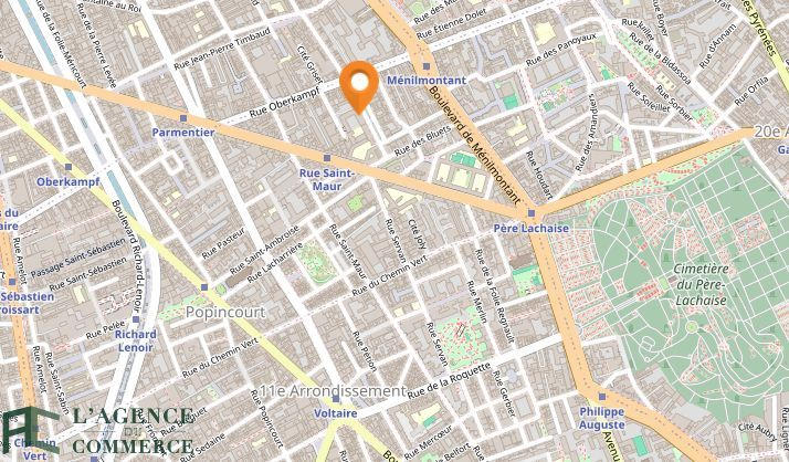 Fonds de commerce - Local commercial - 180 m²