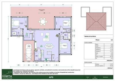 Maison - 100 m² - 5 pièces