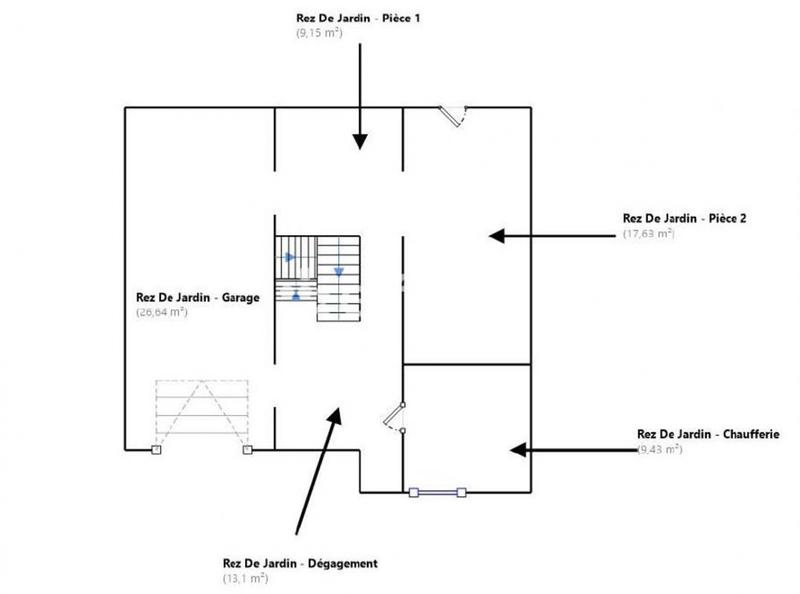 Maison - 120 m² - 4 pièces