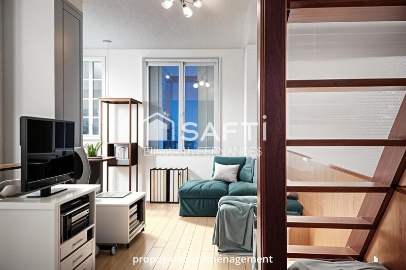 Appartement - 27 m² - 1 pièce