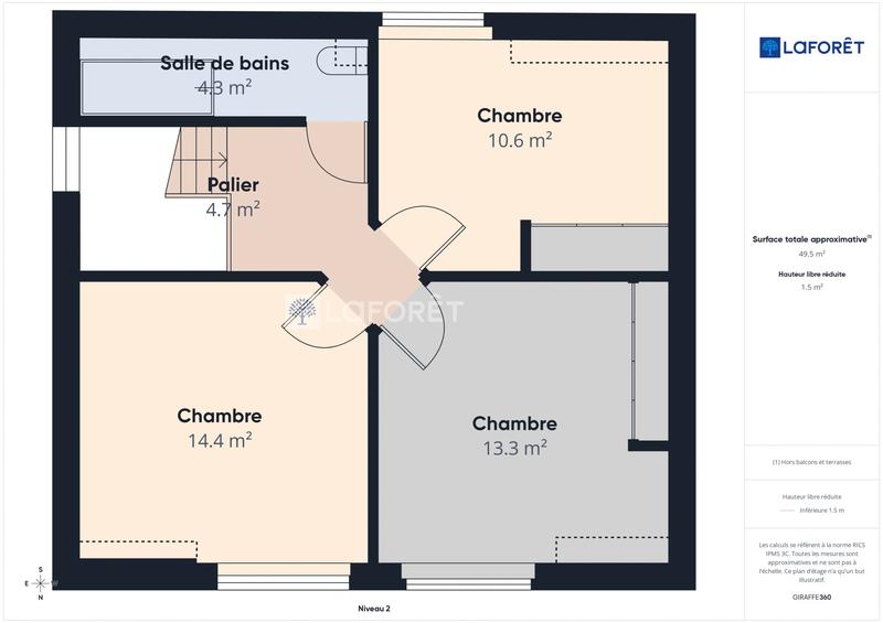 Maison - 107 m² - 4 pièces