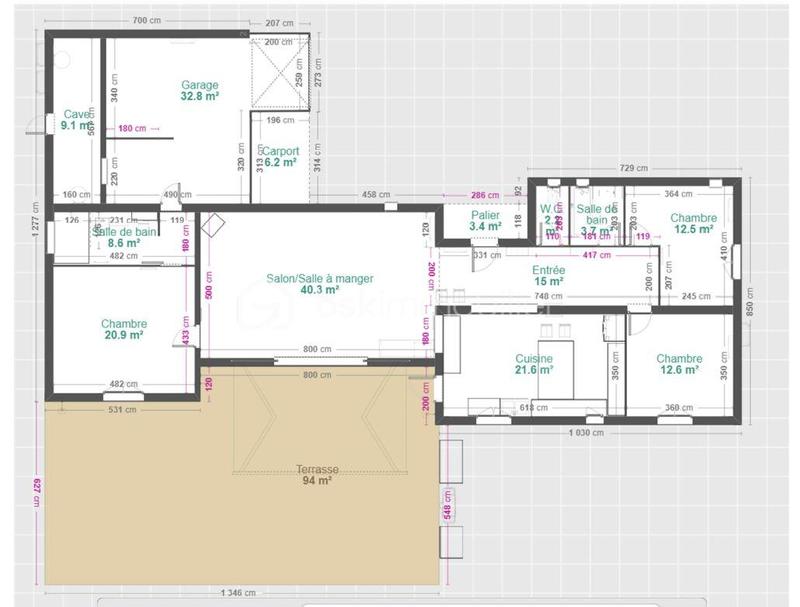 Villa - 140 m² - 4 pièces