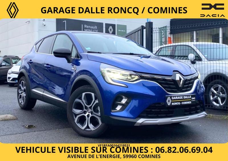 Renault Captur Tce 90 cv techno clim caméra CarPlay Gps Bluetooth 1 ère main