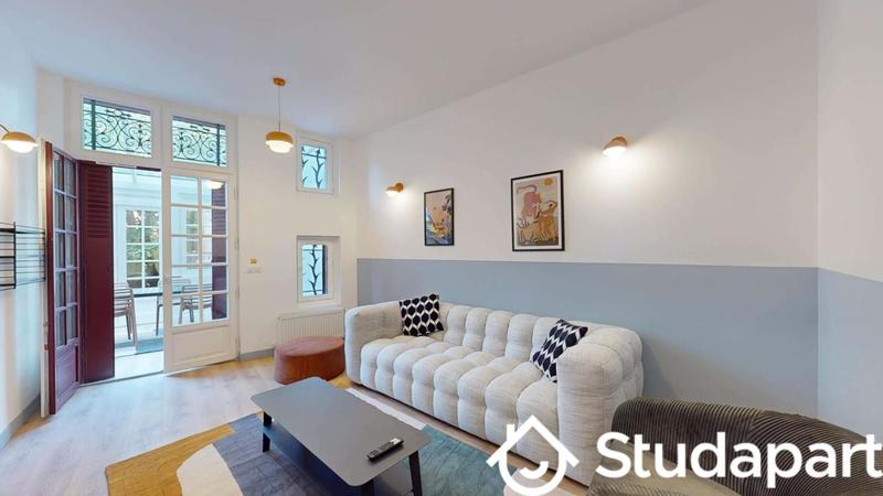 Chambre - 12 m² - 1 pièce