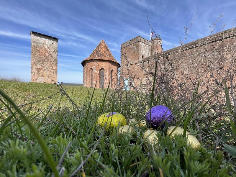 Chasse aux œufs au château de Lichtenberg