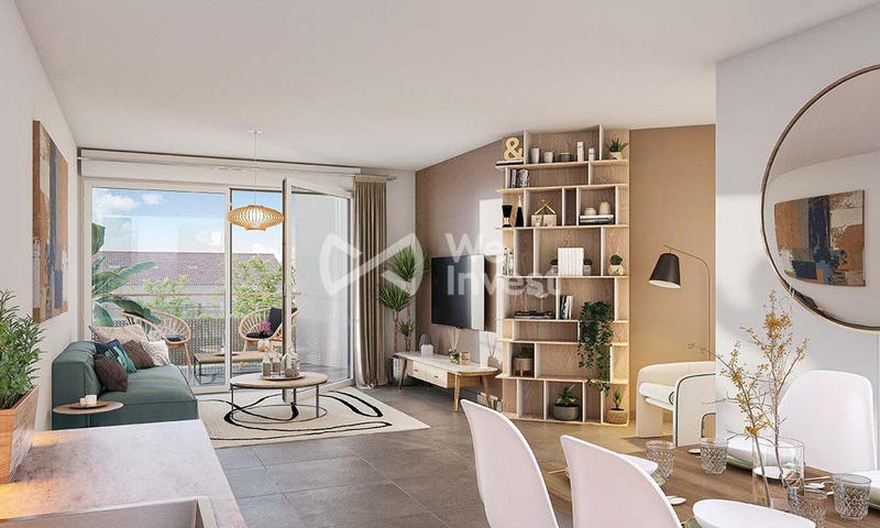 Appartement - 37 m² - 2 pièces