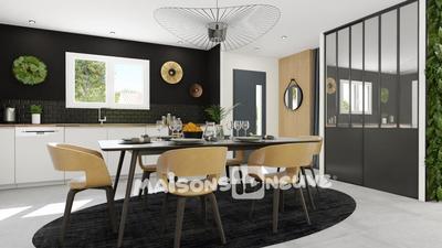 Maison - 90 m² - 5 pièces