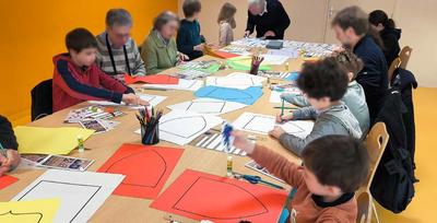 Ateliers héraldique &quot;Aux armes héraults !&quot; : réalisation d'un blason