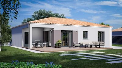 Maison - 80 m² - 5 pièces