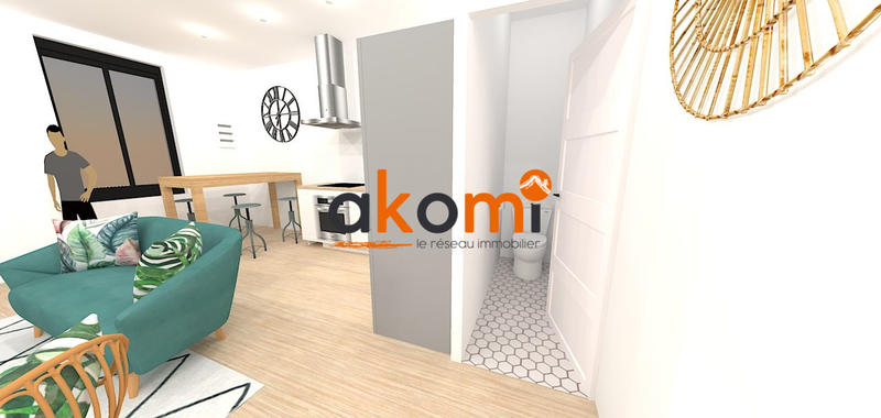 Appartement - 50 m² - 2 pièces