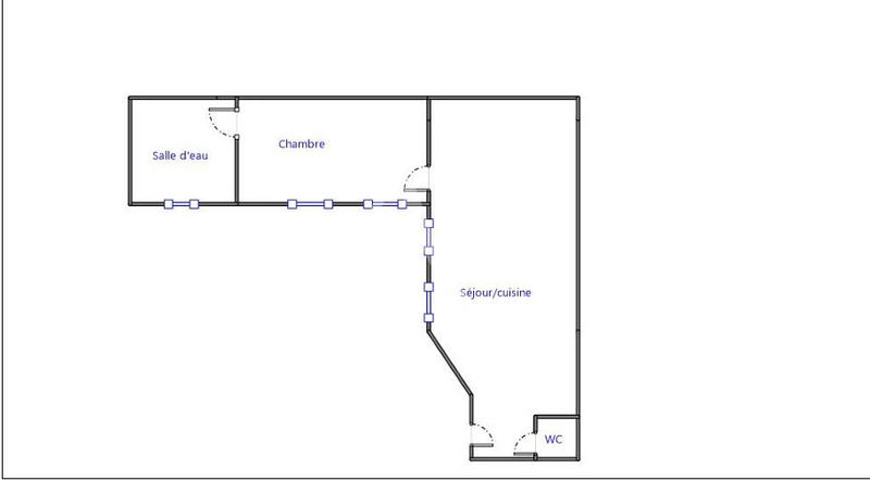 Appartement - 48 m² - 2 pièces
