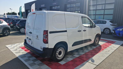 Peugeot Partner Fourgon Standard 650 Kg Puretech 110 Ss Bvm6 Premiu