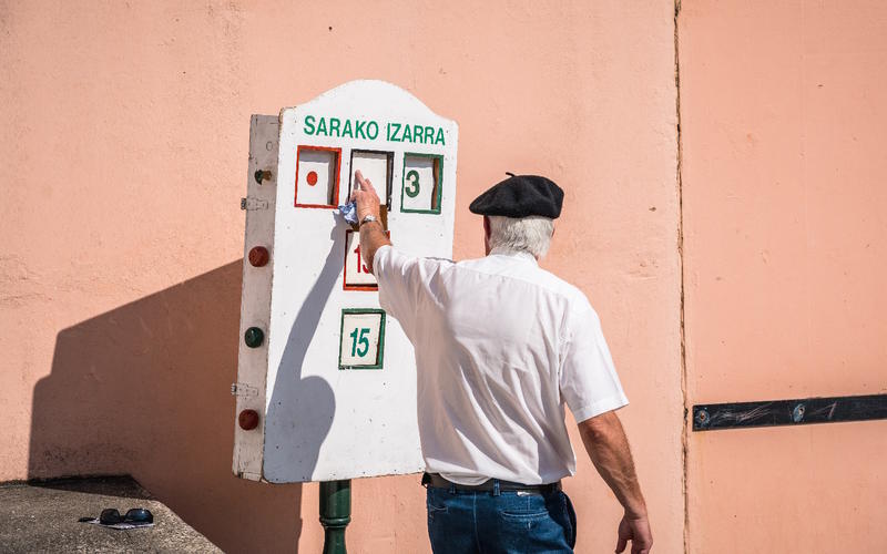 Spectacle Force basque, danse et pelote