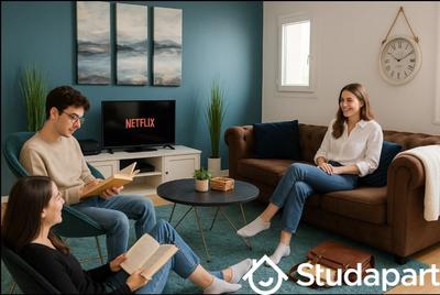 Chambre - 12 m² - 1 pièce