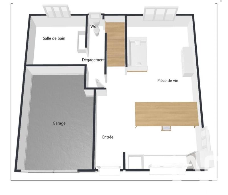 Maison - 103 m² - 5 pièces