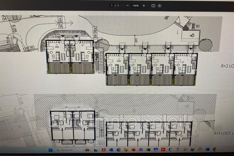 Appartement - 62 m² - 3 pièces