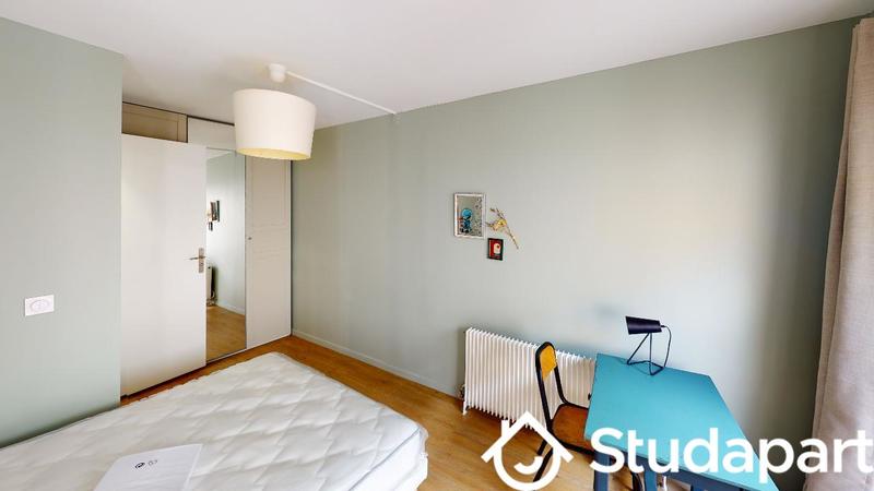 Chambre - 15 m² - 1 pièce