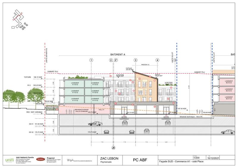 Local commercial - 428 m²