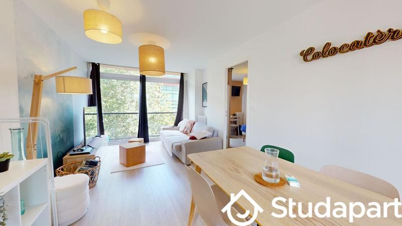 Chambre - 63 m² - 1 pièce