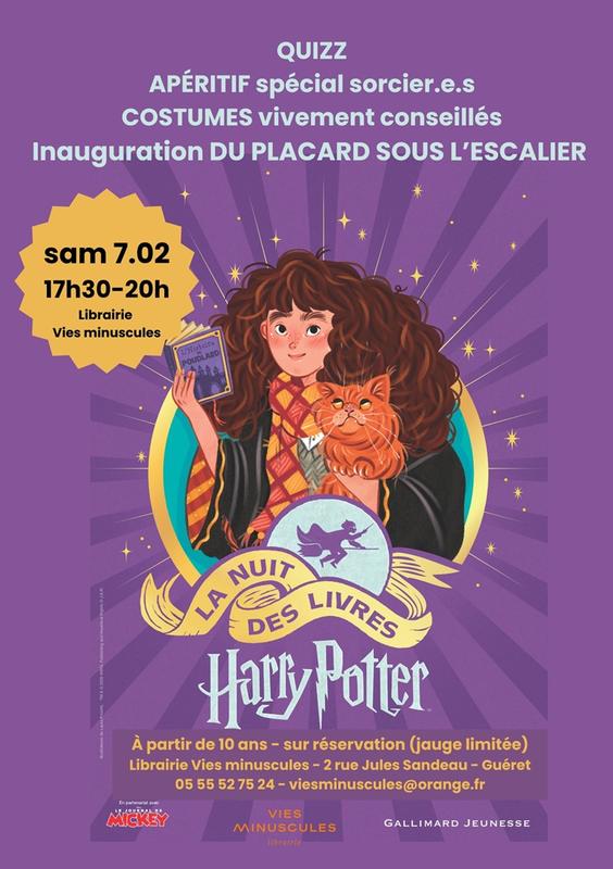 La nuit des livres à Vies Minuscules