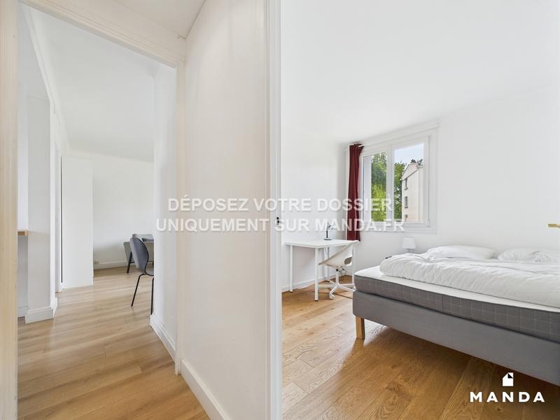 Chambre - 9 m² - 4 pièces