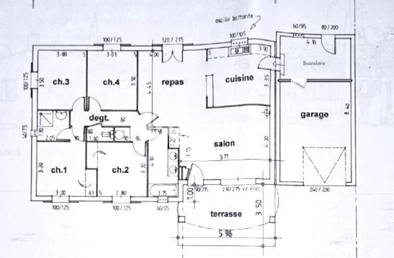 Maison - 115 m² - 5 pièces