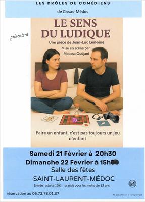 Théâtre : "Le sens du ludique"